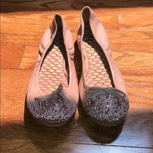 Sam Edelman➖Studded Ballerina Flats➖Nude Pink